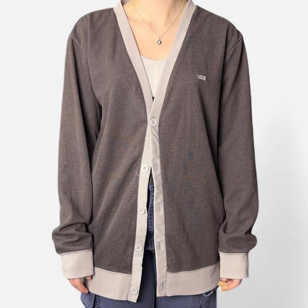 Vans brown relaxed fit button